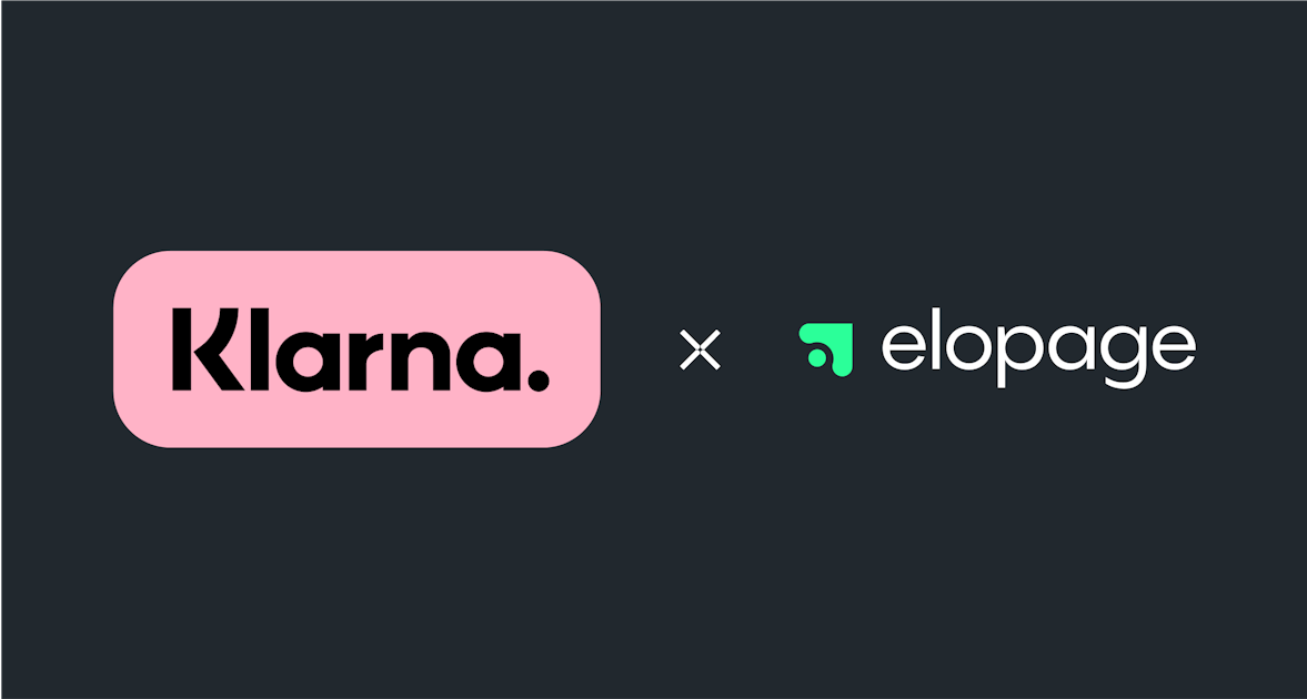 Apply for Klarna elopage hat jetzt auch Klarna