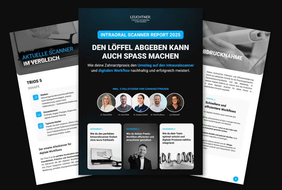 Der Intraoral Scanner Report 2025 - Den Löffel abgeben kann auch Spaß ...