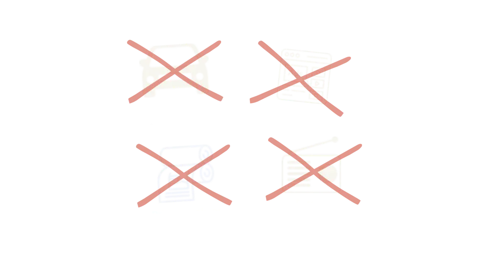 Durchgestrichen: Autobörsen und Leasingportale, Google Ads, Printanzeigen, Radio