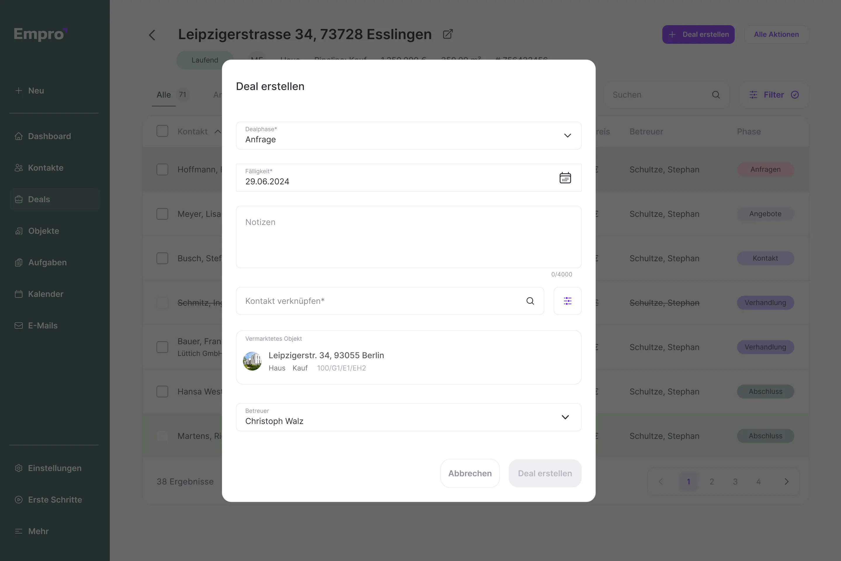 Wechsel von estateSmart auf Empro