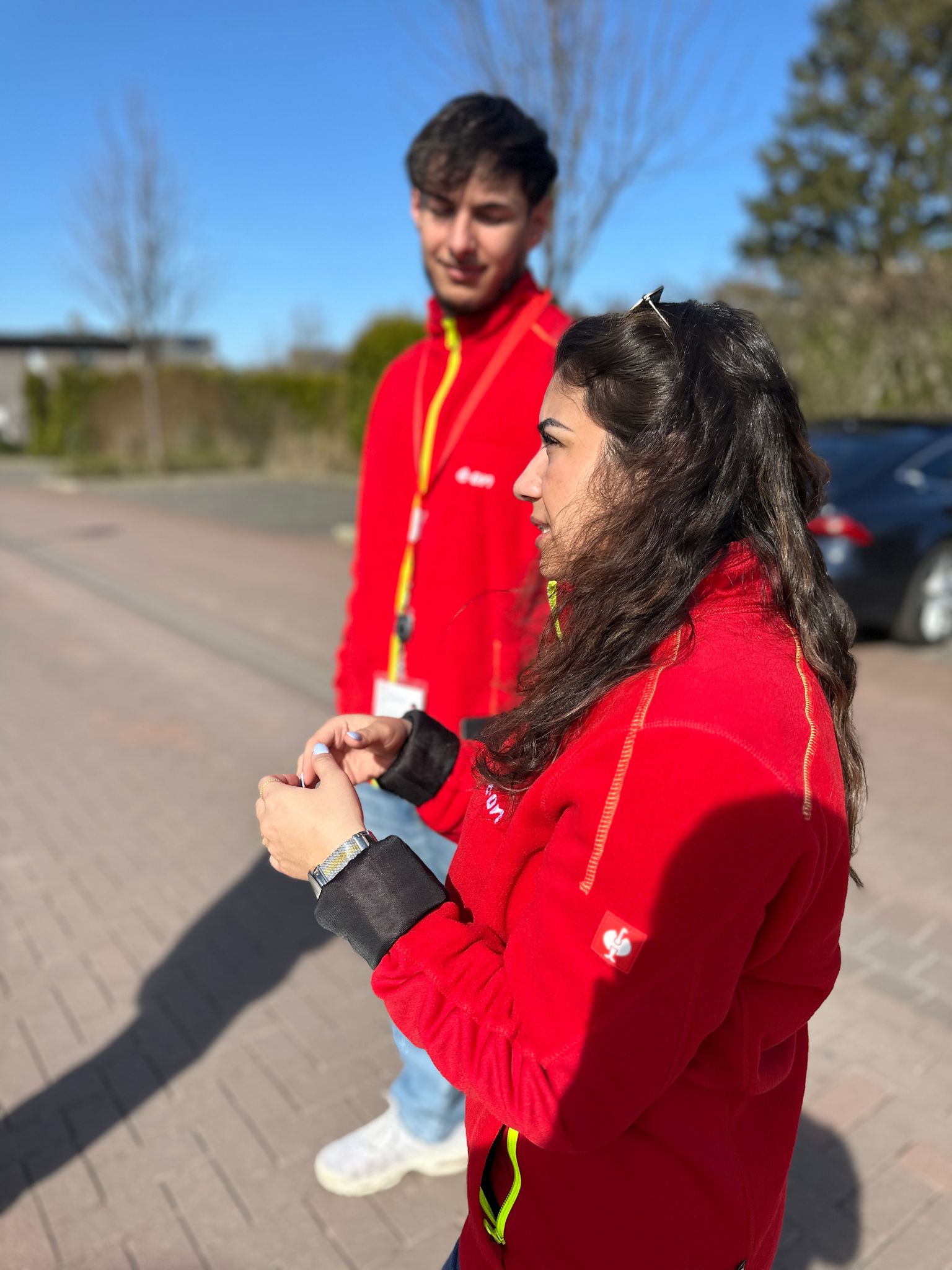 Team im Außendienst