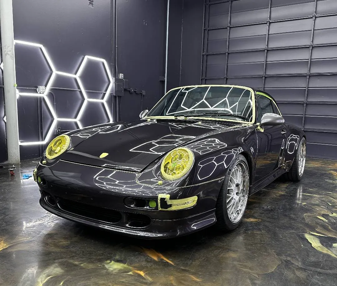 Black Porsche
