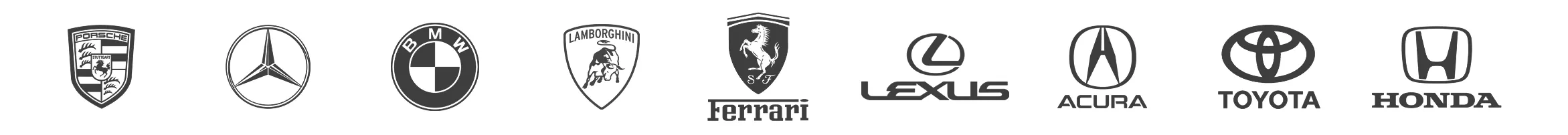 Car brand logos