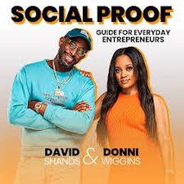 Cover art for 'The Social Proof Podcast,' a high-quality production client of Legendary Camp Media.