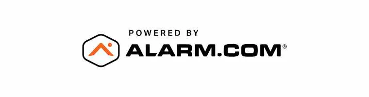Powered by Alarm.com badge