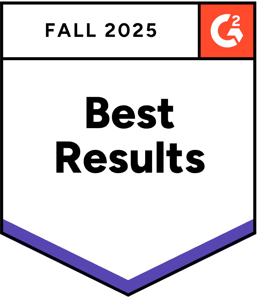 G2 Best Results Fall 2025