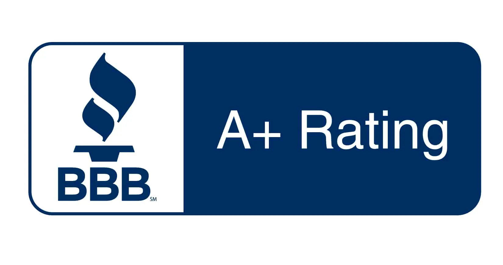 BBB A plus rating badge