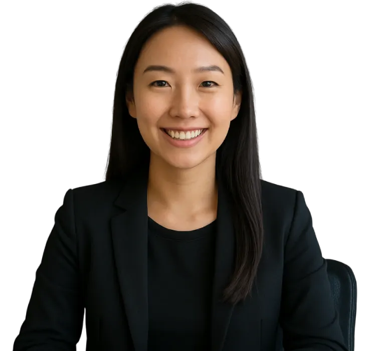 smiling professional assistant