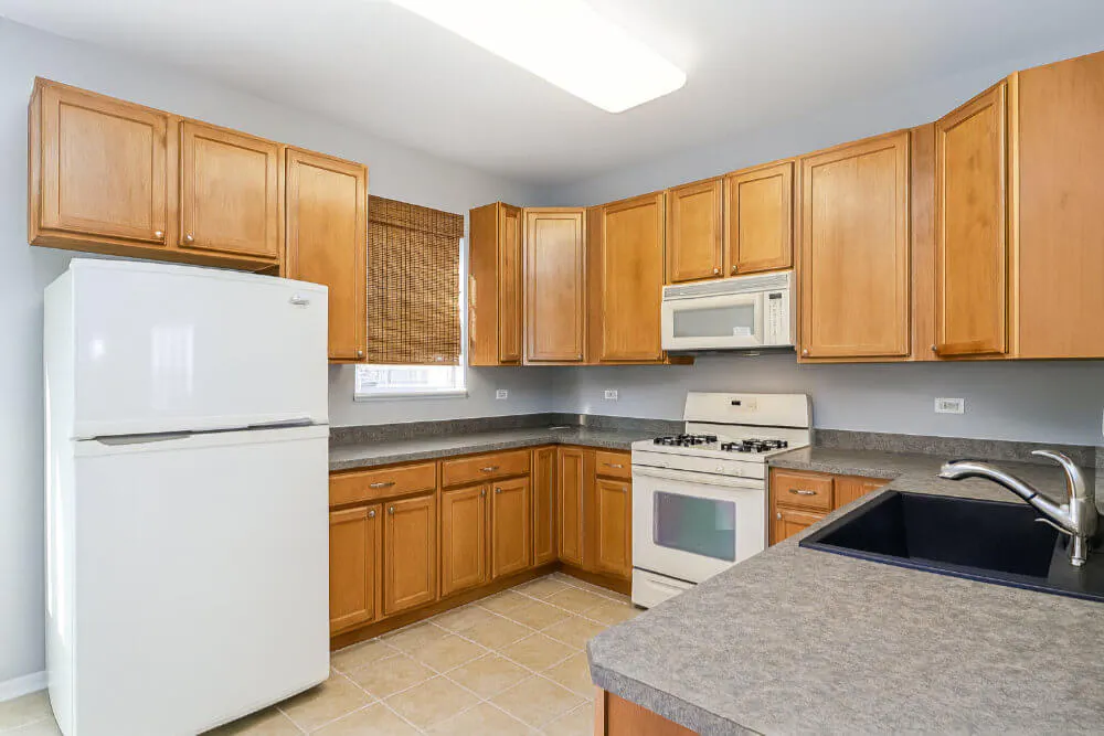 Outdated kitchen