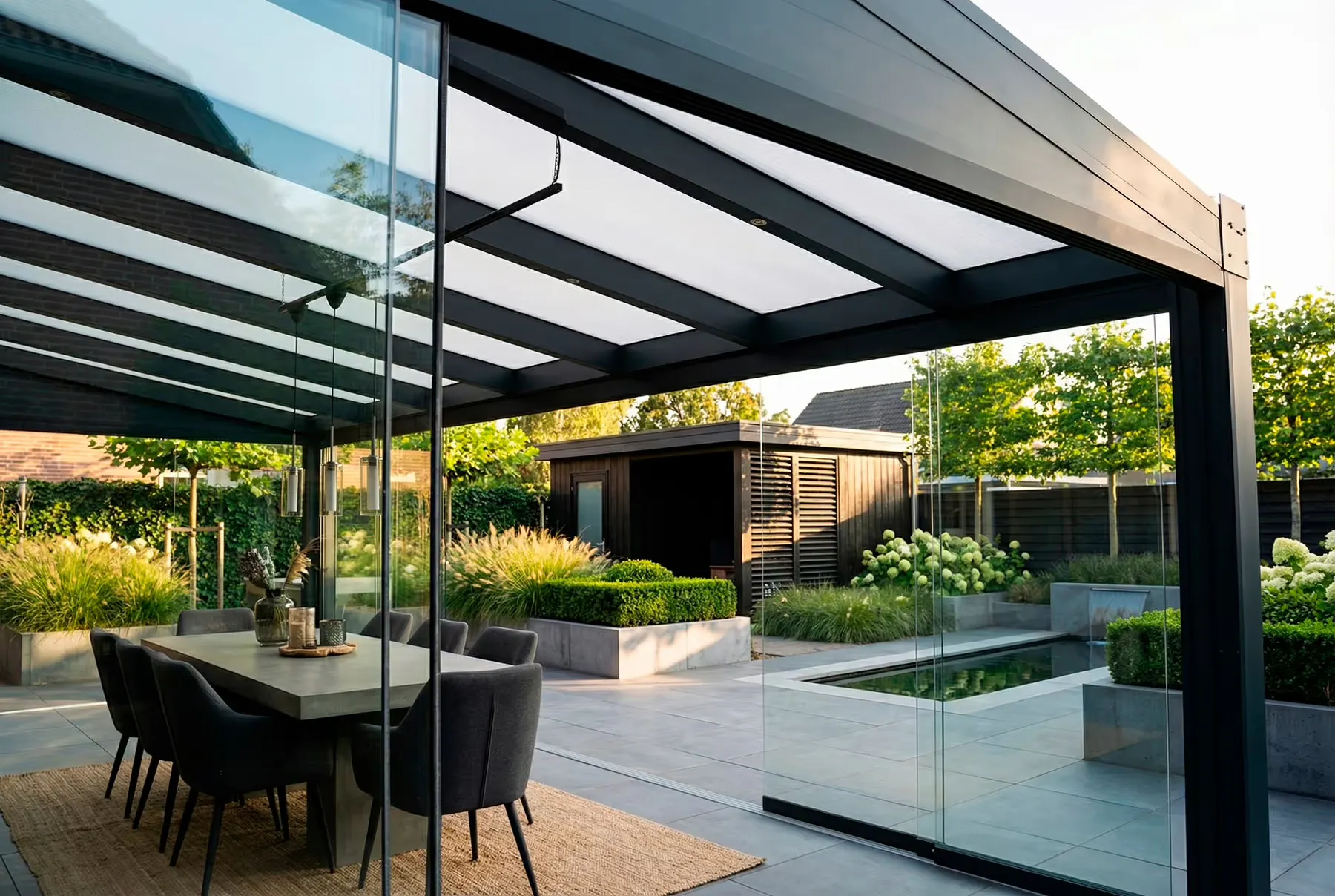 Serre en tuinkamer aan huis