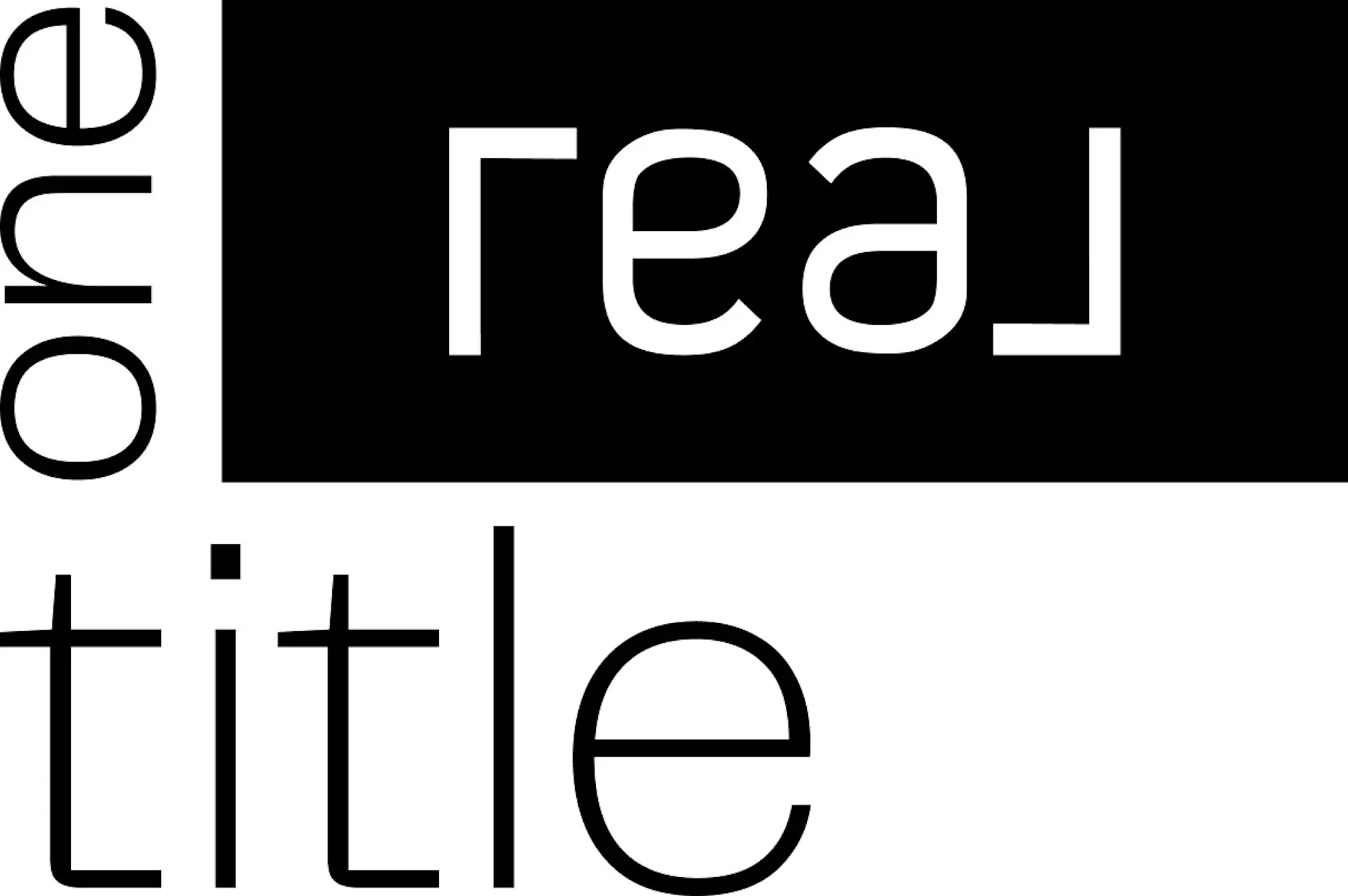 One Real Title logo