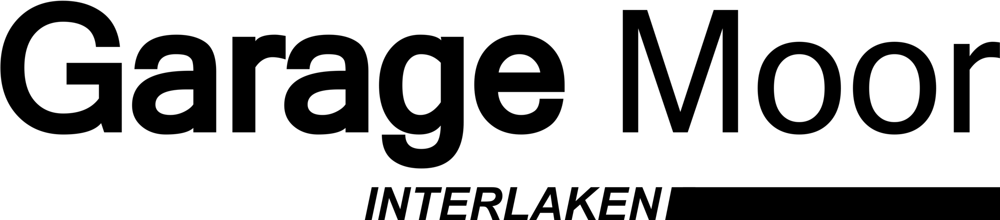 Garage Moor Interlaken Logo