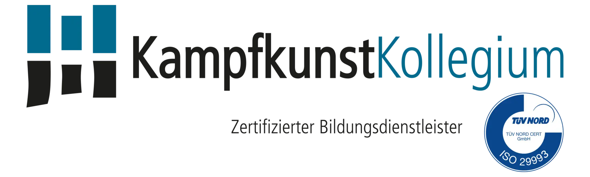 Kampfkunst Kollegium – Zertifizierter Bildungsdienstleister, TÜV NORD ISO 29993