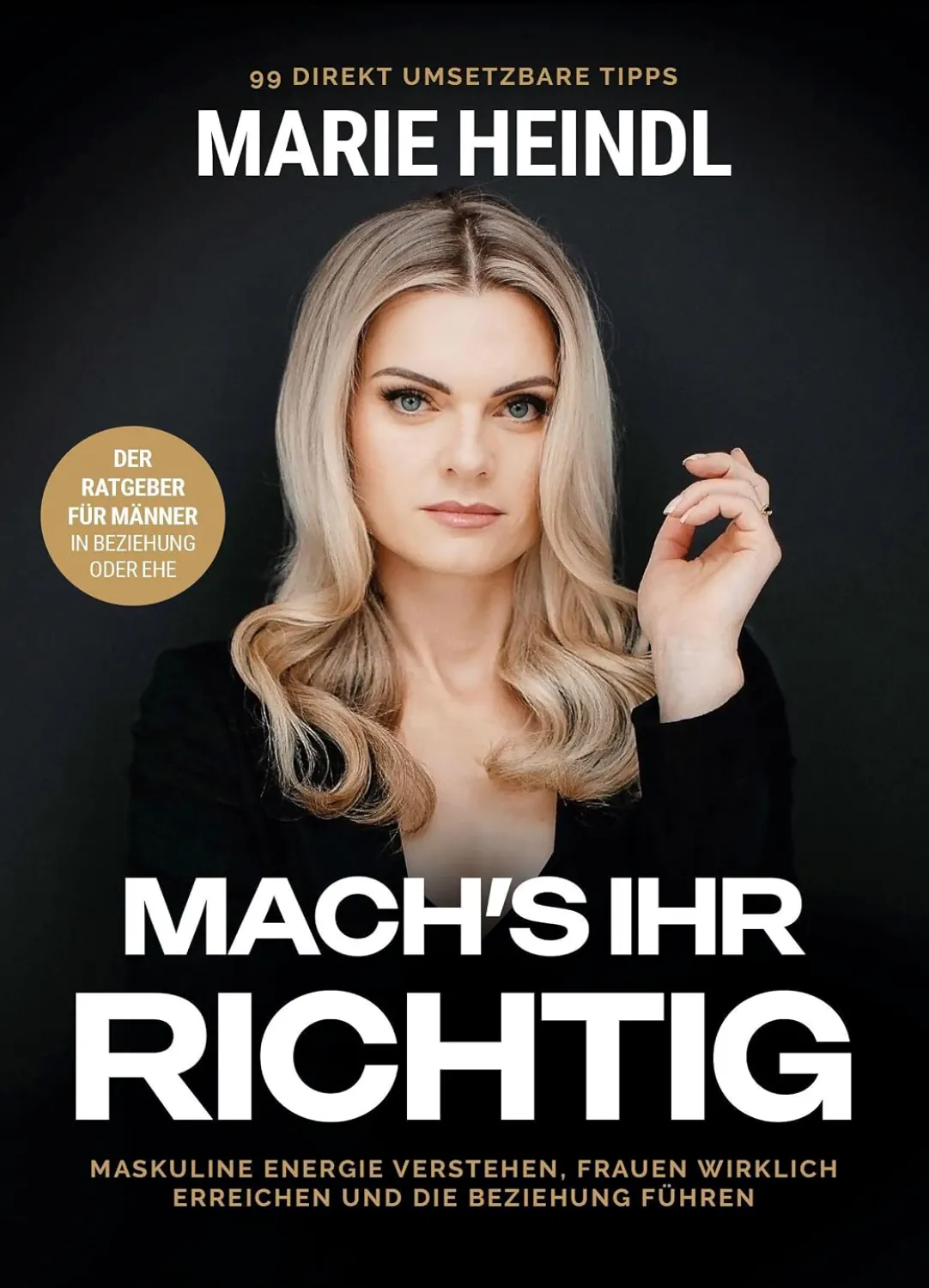 Buchcover „Mach's ihr richtig“ von Marie Heindl