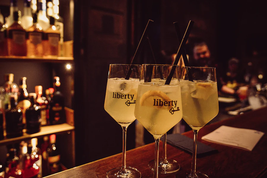 Drinks im Hotel Liberty