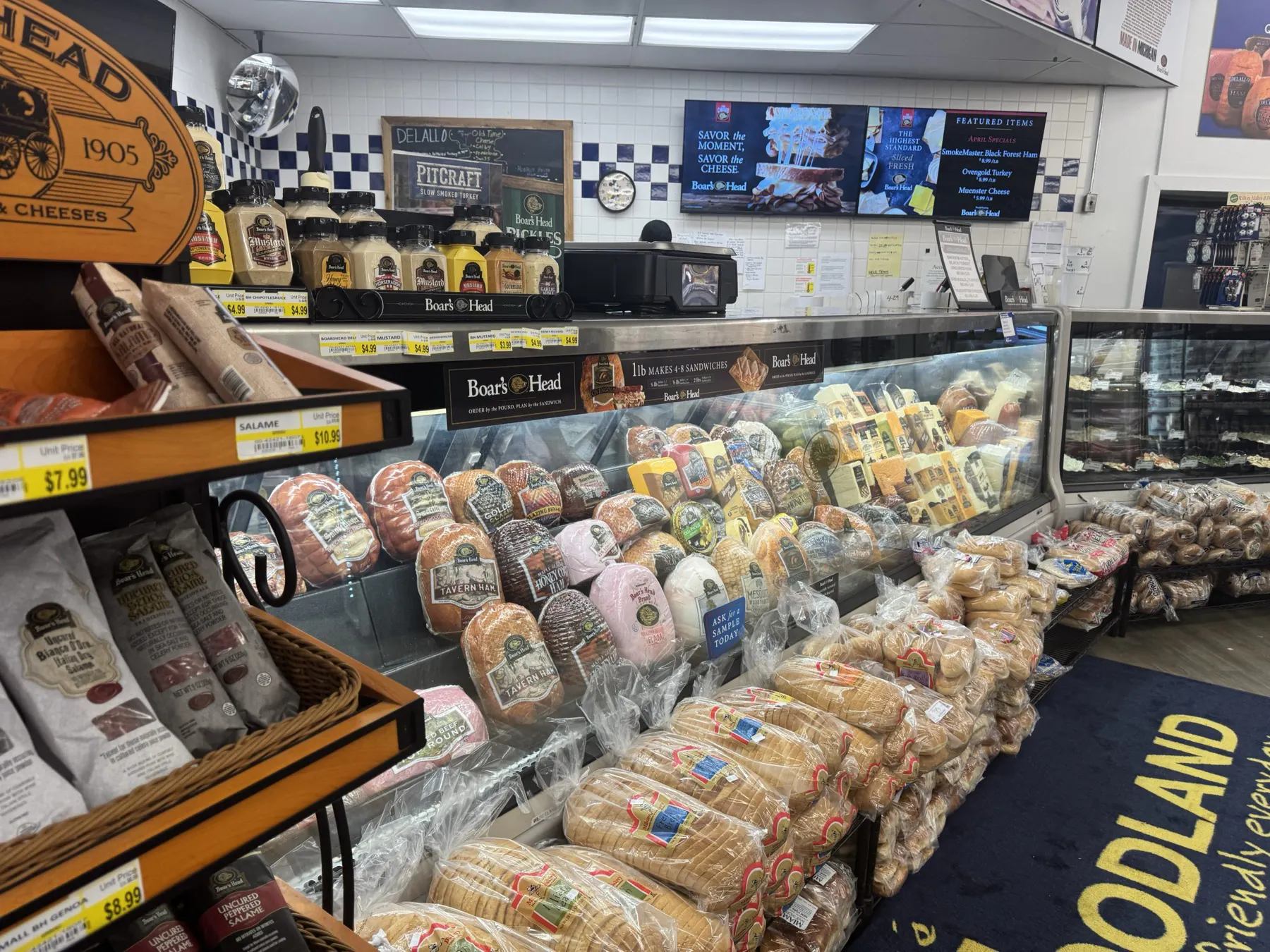 Larry's Foodland deli counter